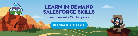 Build the skills you and your team need for the tech-enabled future on Salesforce’s free learning platform, Trailhead.