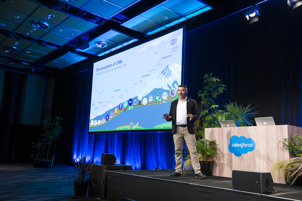 Announcing Consumer Goods Cloud at Basecamp.