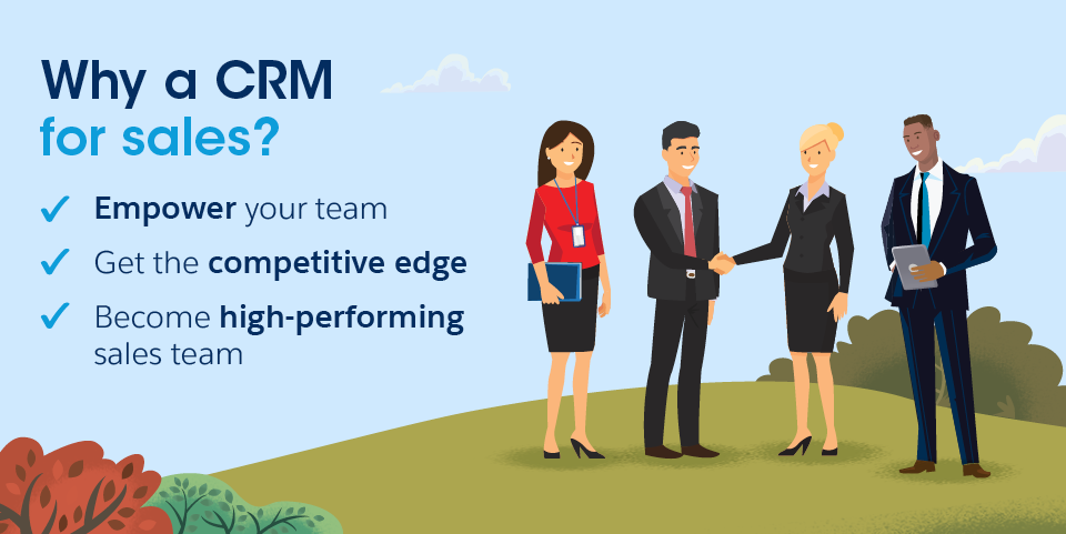 Why a CRM for Sales? Empower your team, get the competitive edge, become high-performing sales team