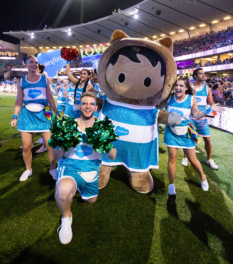 Salesforce at Sydney Mardi Gras