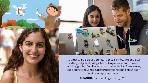 Image of Salesforce employee, Eleanor.