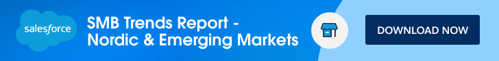 CTA to download the SMB Trends Report - Nordic & Emerging Markets