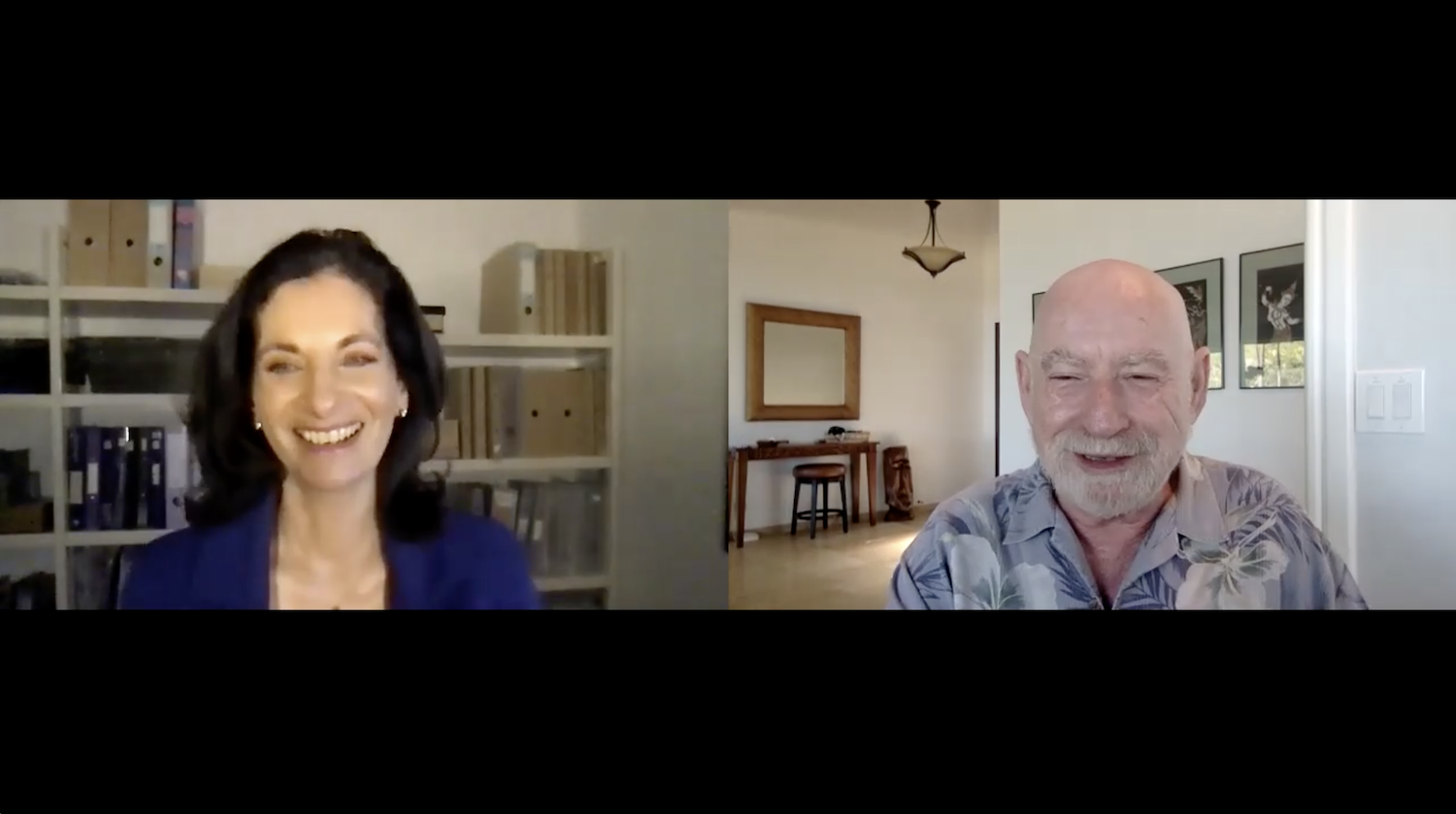 Resilience Recast host Nisha Pillai and Peter Schwartz, Futurist & Senior Vice President, Salesforce