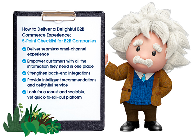 How to deliver a delightful B2B commerce experience