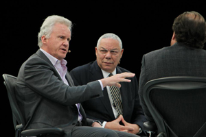 Gen. Colin Powell and GE's Jeff Immelt Talk About Leadership 