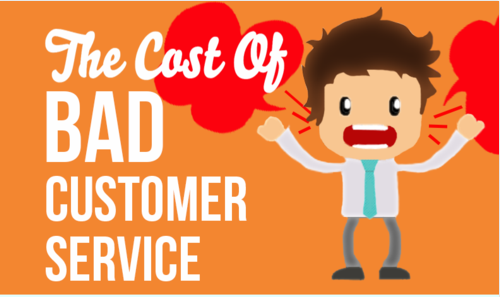 The Cost of Bad Customer Service [Infographic]