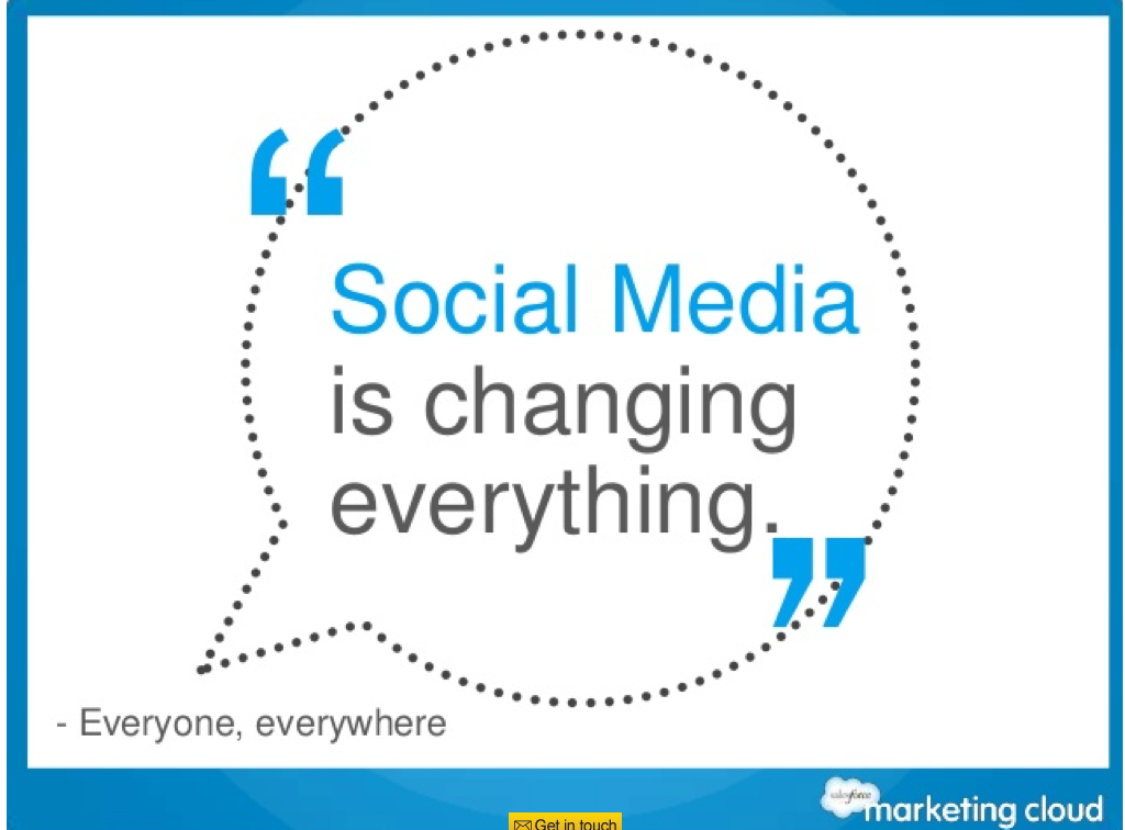 Free Presentation: Social Media is Changing Everything 
