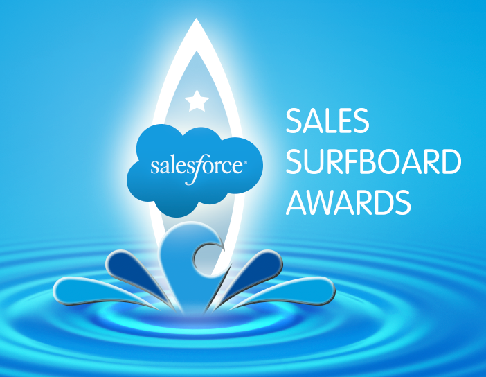 4 Big Brands Receive Salesforce Sales Surfboard Awards