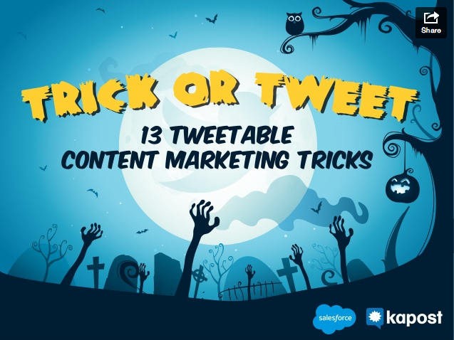 13 Tweetable Marketing Tricks [SlideShare]