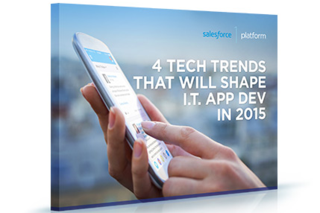 4 Tech Trends That Will Shape IT App Dev in 2015