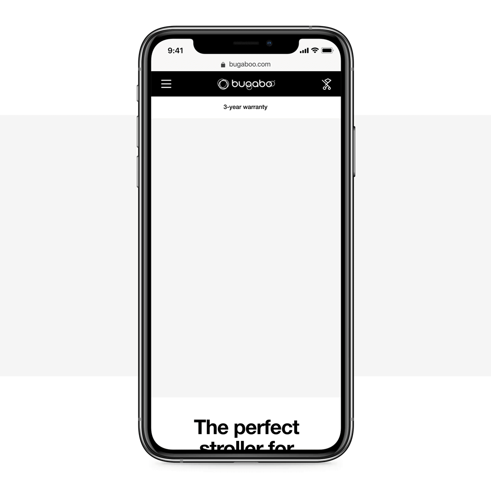 bugaboo new global webshop dept