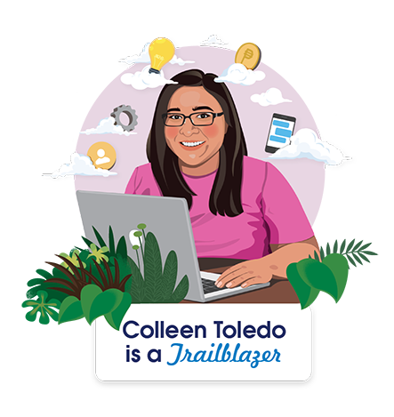 Colleen Toledo from UnionBank is a Trailblazer.