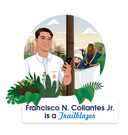 Francisco N. Collantes Jr. is a Trailblazer.