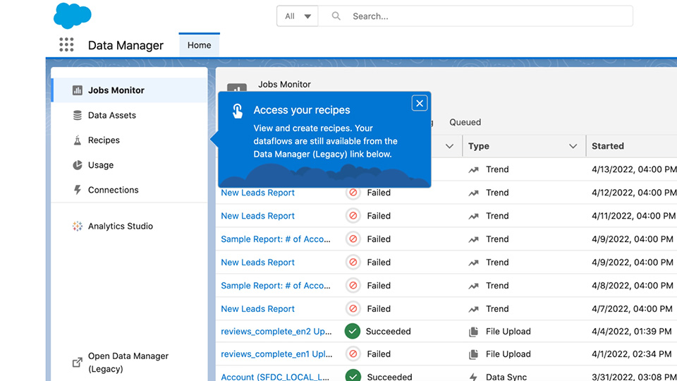 The new Data Manager shows how you can improve execution, usability, and scalability.