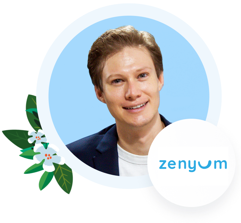A headshot of Julian Artopé, CEO, Zenyum