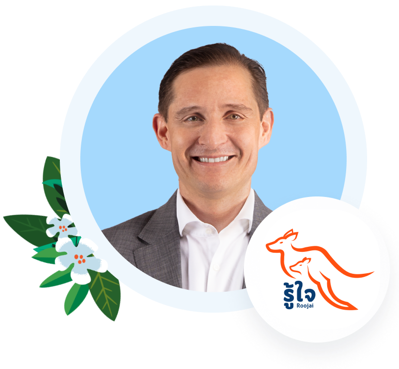 Headshot of Nicolas Faquet, CEO, Roojai