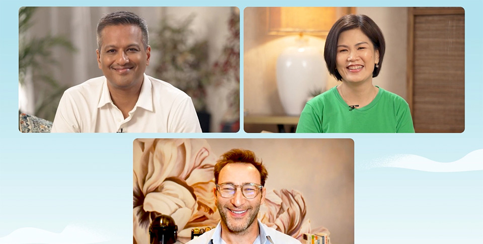 Sujith, Chin Yin and Simon spoke about building individual and organisational resilient.