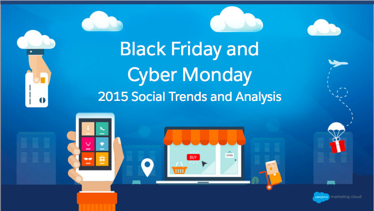 Black Friday and Cyber Monday 2015 Social Trends and Analysis from Salesforce