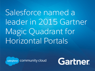 Community Cloud Named a Leader in 2015 Gartner Magic Quadrant for Horizontal Portals