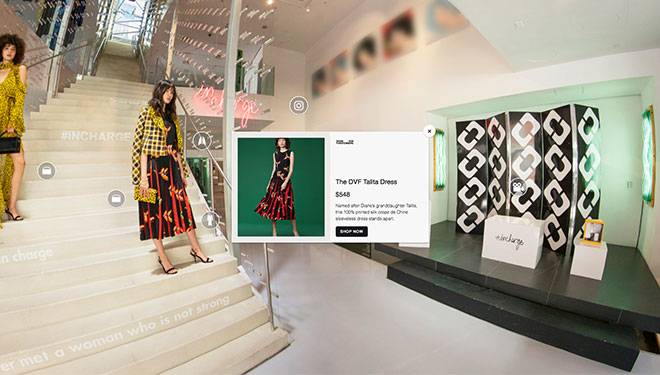Diane von Furstenberg Invites You Inside the Brand (and Diane’s Office) with DVF 360 – An Immersive Shopping Experience