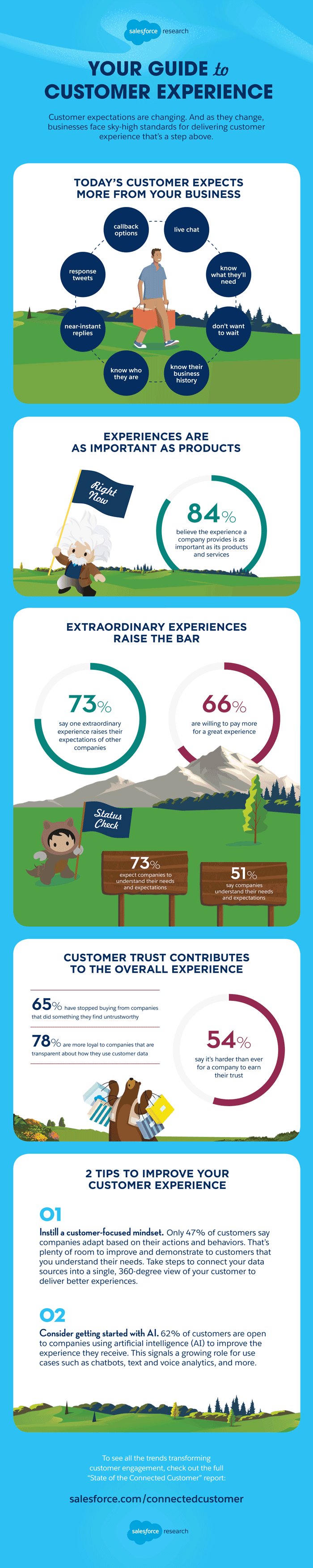 Customer Experience infographic