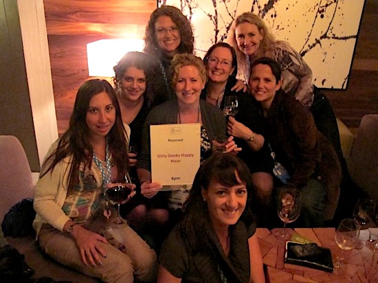 Image of Girly Geeks happy hour
