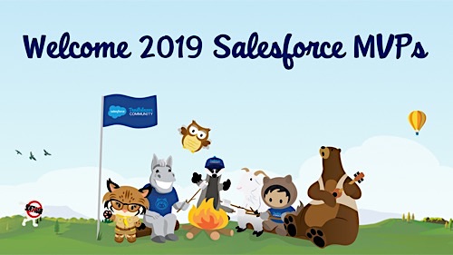  Warm Ohana Welcome and High Five to the 2019 Salesforce MVPs