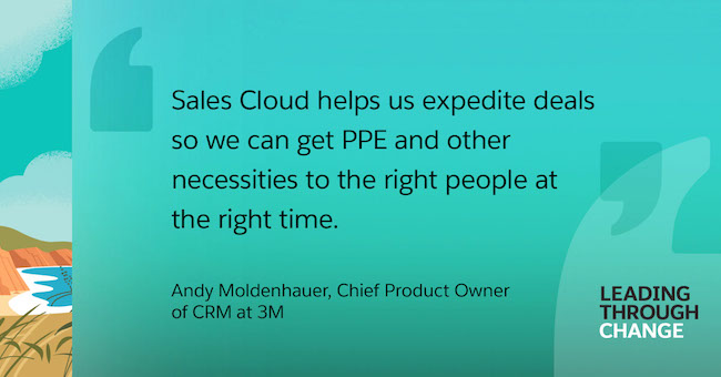 Andy Moldenhauer quote about Sales Cloud