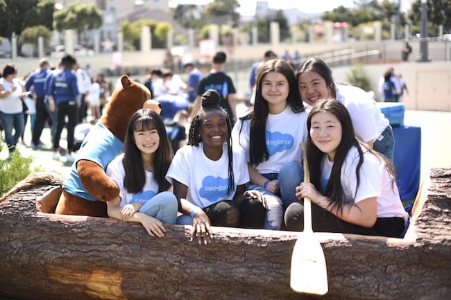 Photo of Presidio Middle School students