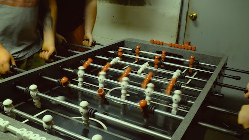 Foos ball as a perk