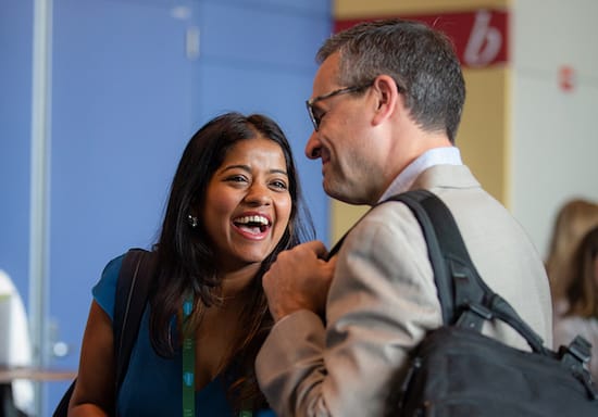 Two Trailblazers talking at Connections '19