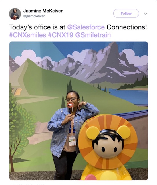 Screenshot of a tweet