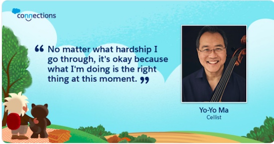 Photo of Yo-Yo Ma quote