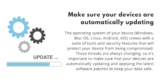 Asegúrate de que los dispositivos se actualizan automáticamente