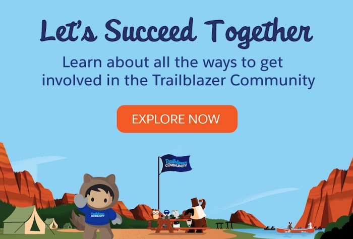 The Trailblazer Community is an online collaboration space