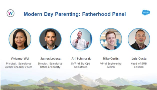 image of fatherhood panel