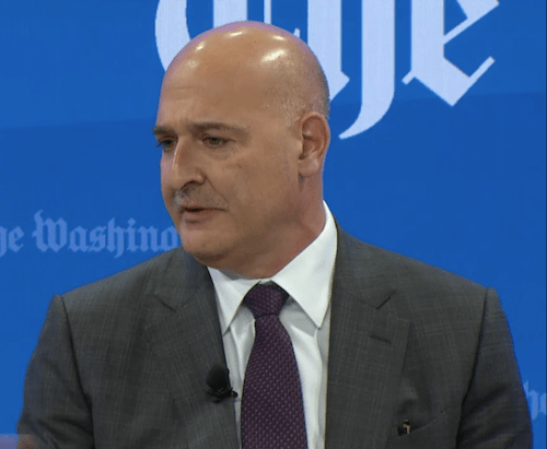 Photo of Keith Block, Salesforce co-CEO at the World Economic Forum Annual Meeting at Davos