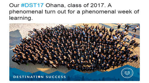 Destination Success 2017: They Came, They Learned, They Conquered.