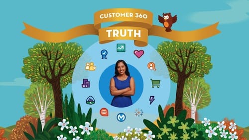 Illustration of Customer 360 Data Manager capabilities