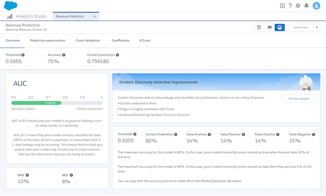 Einstein giving feedback to improve models