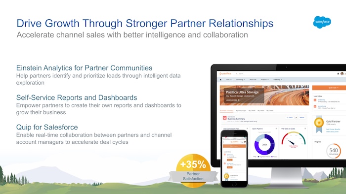 Chart that details how to drive growth through better partner relationships