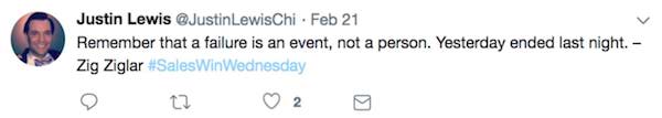 Justin Lewis tweet