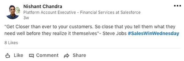 Nishant Chandra tweet