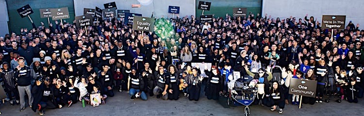 Photo of MLK Day March in 2019