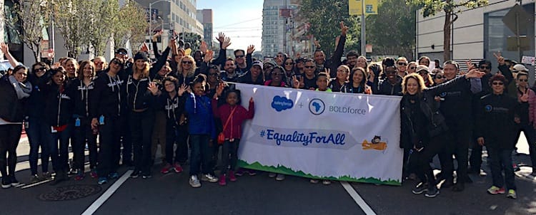 Photo of MLK Day March in 2017