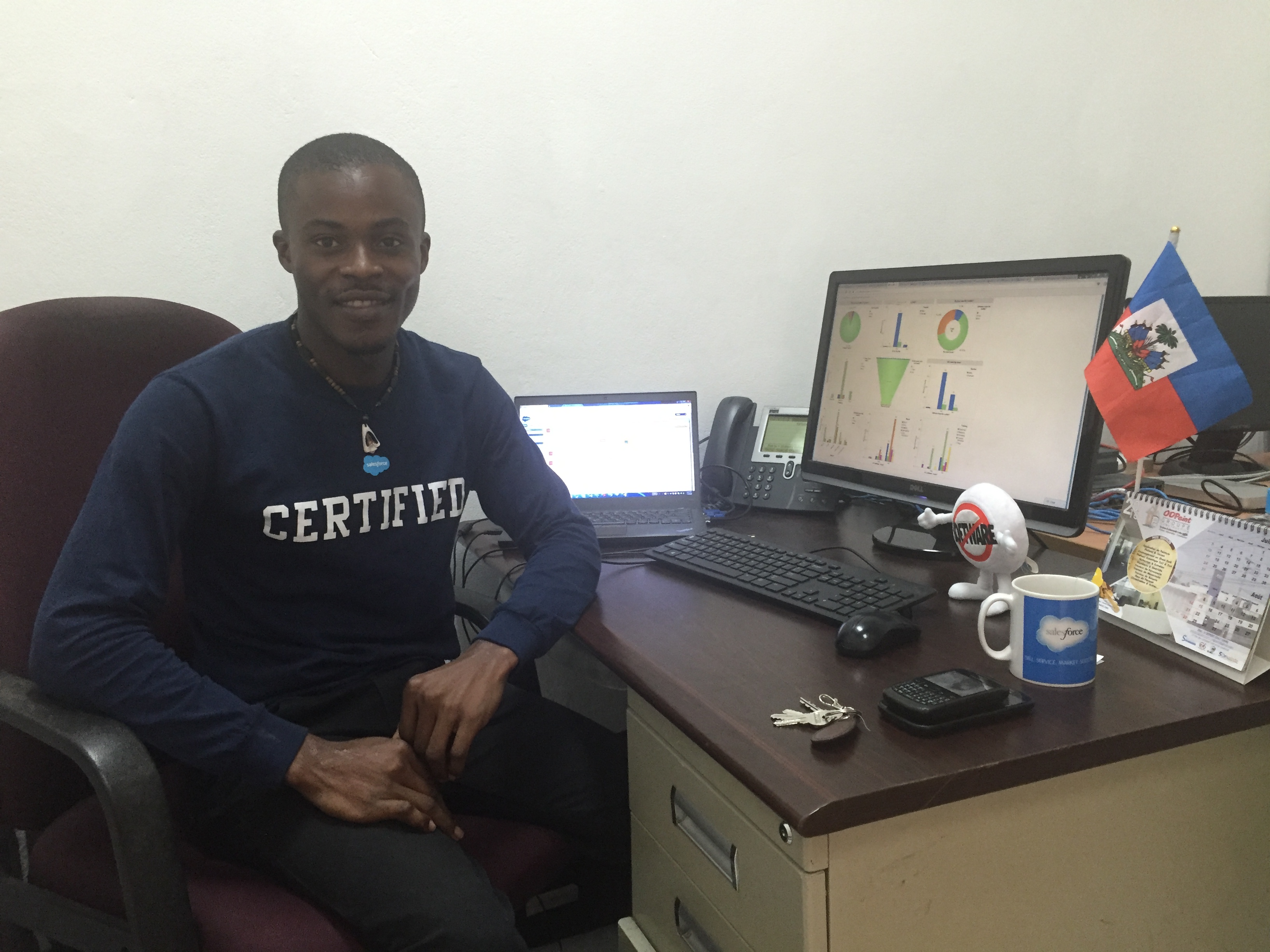 How I Became Haiti’s First and Only Salesforce-Certified Person