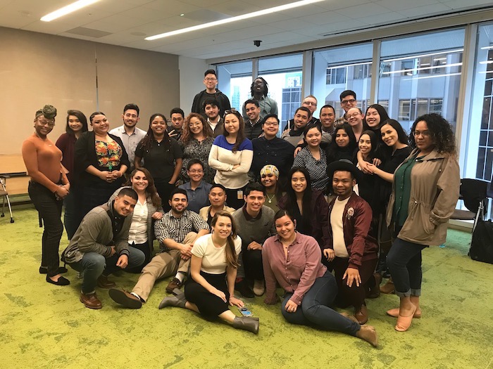 Year Up interns at Salesforce