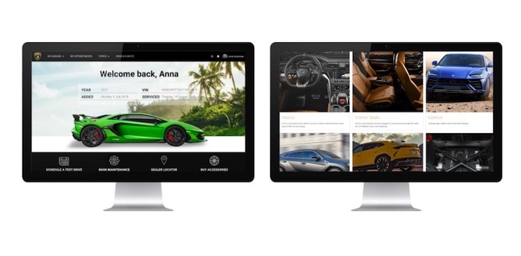Screen capture of the after example of the Salesforce DXP