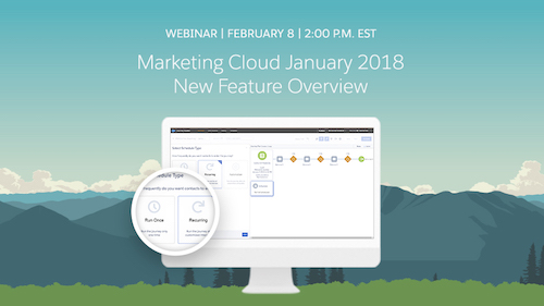 Marketing Cloud January 2018 Release is Live