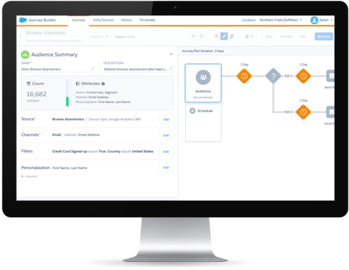 GA360 Audience Activation in Bezel